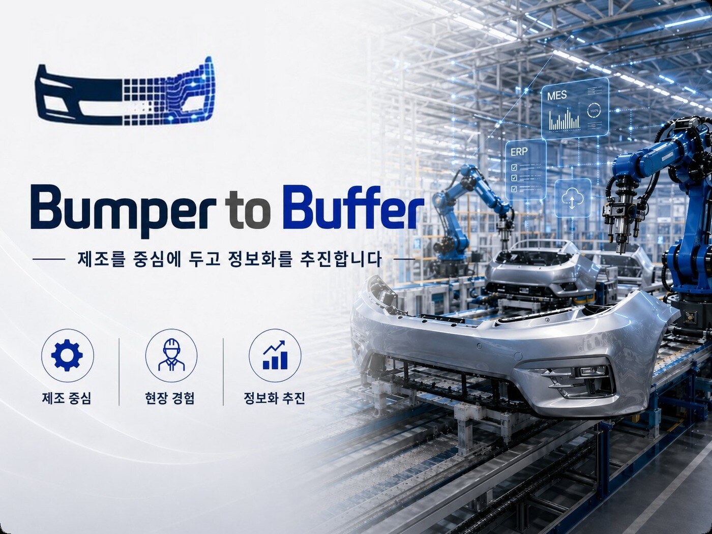 ㈜캠스 — Bumper to Buffer · 제조 중심 정보화